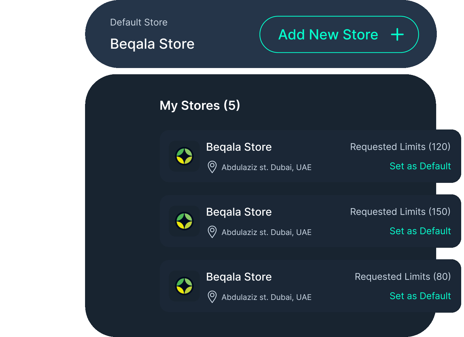 Manage Multiple Stores ALT